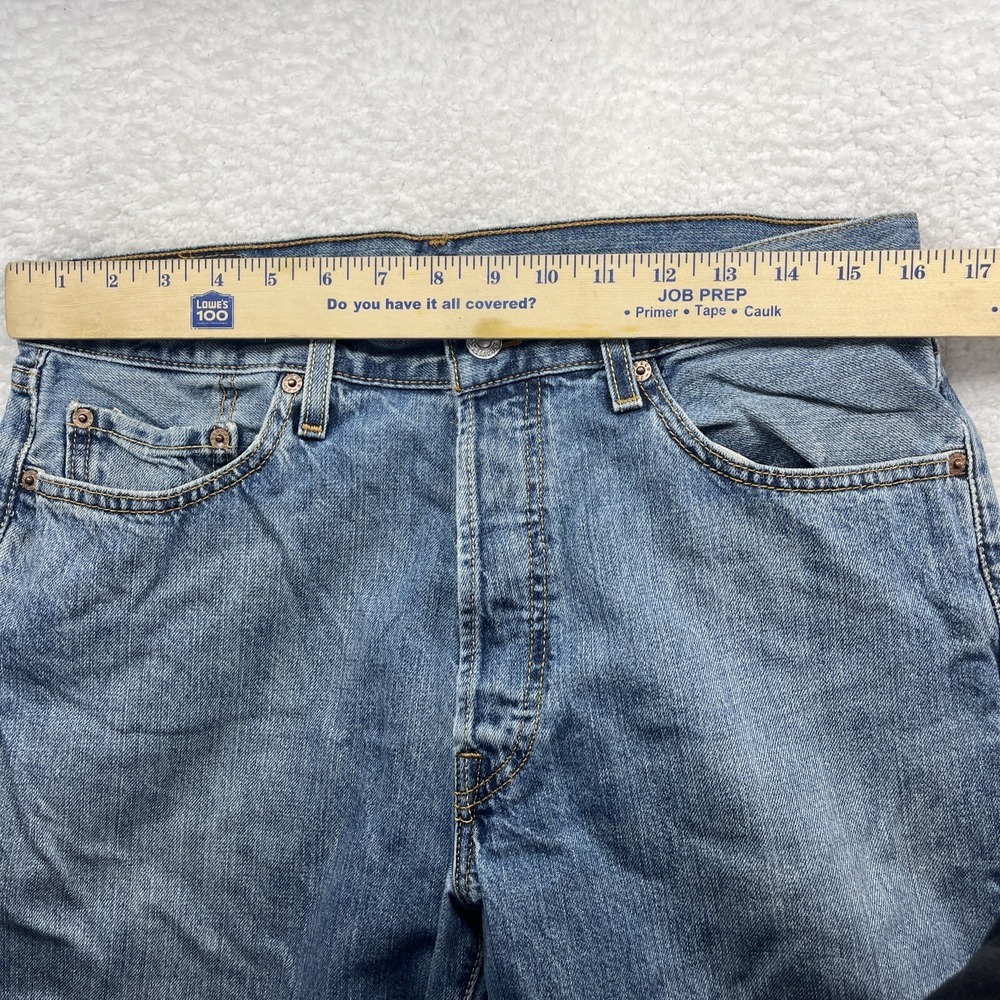 Vintage Levis Jeans Adult 32x21 Blue 501 Button Fly Denim 80s 90s Baggy Chore - Picture 6 of 16